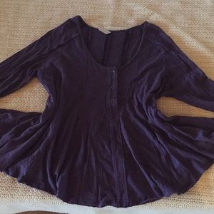 Free People trapeze shaped tunic